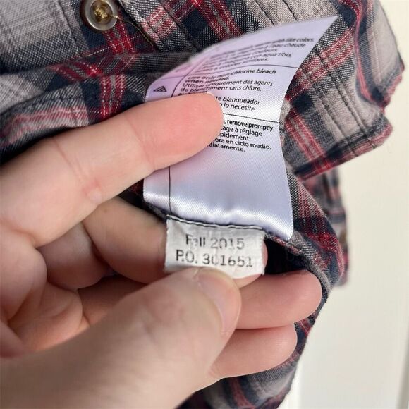 Carhartt Men's M Plaid Button-Up Work Shirt Long Sleeve Multicolor - Picture 7 of 8